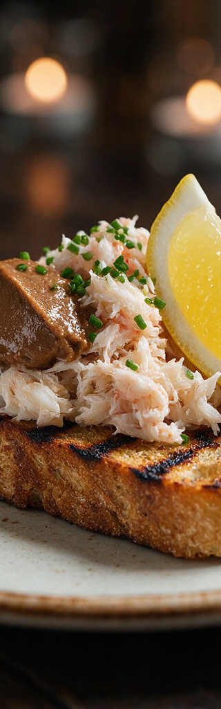 Cornish Crab on Toast