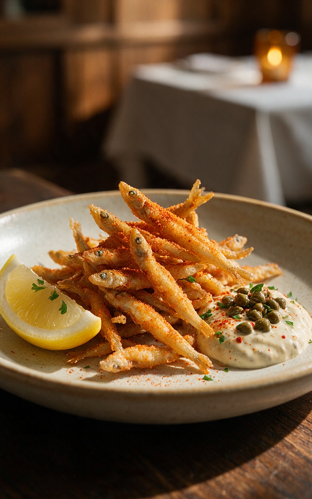 Devilled Whitebait