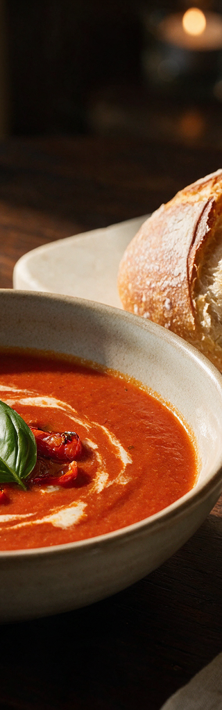 Roast Tomato & Basil Soup