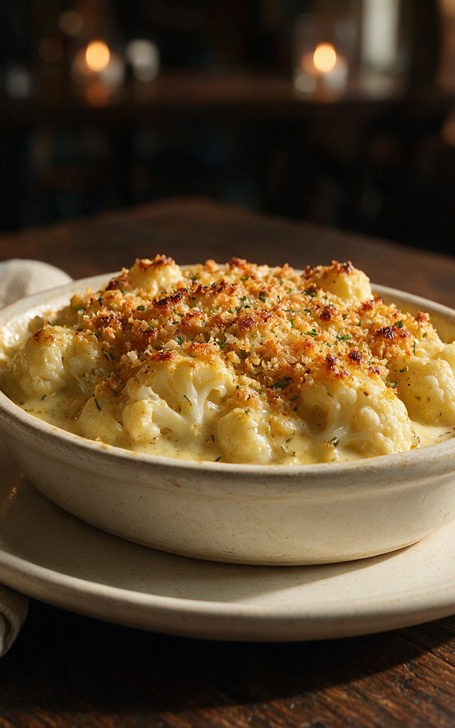Cauliflower Cheese